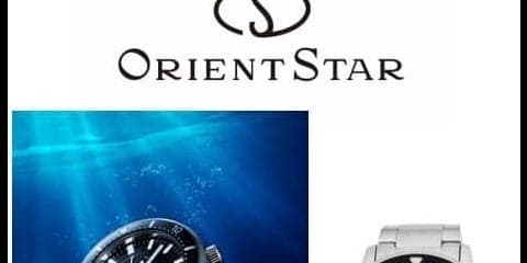 ORIENT STARスポーツコレクションから200m空気潜水用防水のダイバーズウオッチが登場