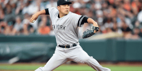 【MLB】田中将大、8勝目をかけて先発　4回まで5安打1失点と粘投