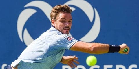 世界22位ワウリンカ、ディミトロフ破り2回戦進出。地元ラオニッチら初戦突破