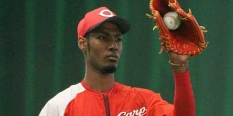 広島アドゥワ7回3失点で3勝目　「まだ余力はあったし、もっと投げられたかも」