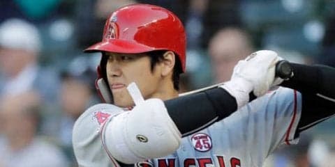 【MLB】大谷翔平、降雨中断後に代打で四球　2試合連続ベンチスタート
