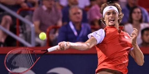 ズベレフ 3回戦へ進出。前週Vキリオス、女子世界1位バーティは初戦で敗退