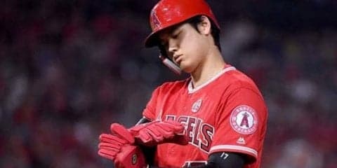 【MLB】大谷翔平、初対戦の好左腕セールから4試合ぶり安打！　“ボテボテ二塁打”に苦笑い