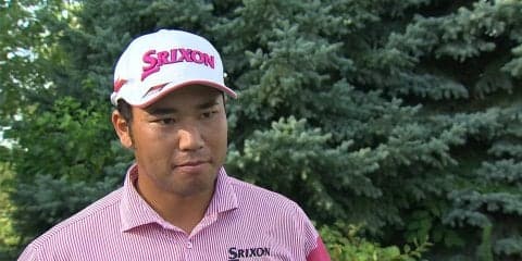 松山英樹、決勝R進出に向けて「タラタラしないように頑張る」