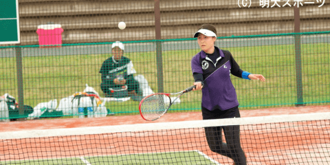奮闘するも取り切れず　原口・上田ペアがベスト16敗退／全日本学生選手権
