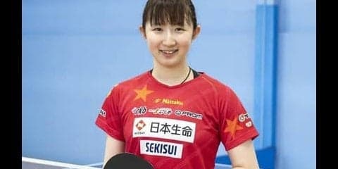 Ｔリーグ連覇へ。早田ひなは笑って楽しんで「ゾーン」に入る