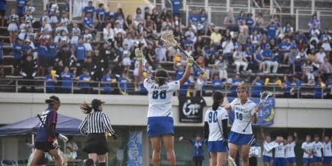 【ラクロス部女子】 リーグ開幕戦で関大に１０ー３で圧勝！