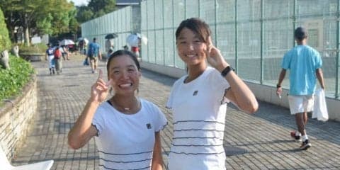 【庭球部】 明河・北本組がインカレ本戦に出場決定！