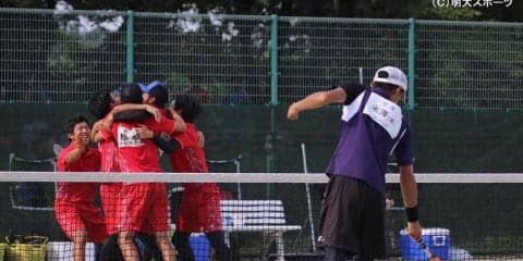 男子　悲願の連覇ならず　早大に阻まれ準Ｖ/全日本大学対抗選手権