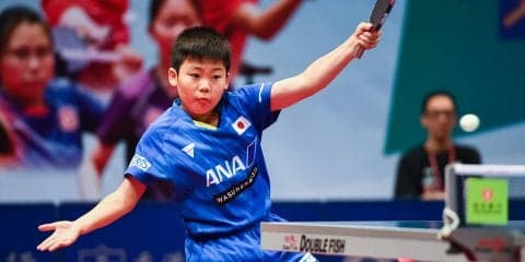 松島輝空、張本美和シングルス予選快勝＜ジュニアサーキット・香港OP＞