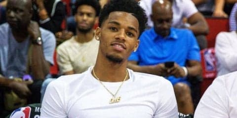 復帰に向けて準備万端、スパーズのデジャンテ・マレーがティム・ダンカンと特訓中