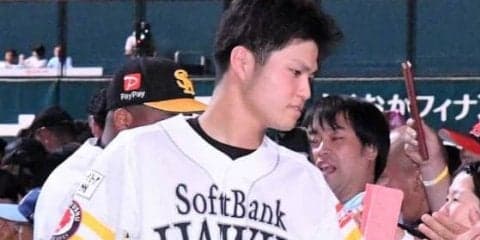 ホークス甲斐野、日ハムに引導を渡す好救援「甲斐さんを信じて投げた結果」