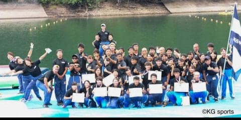 【カヌー部】 男子カヤック部門で優勝、酒井がＭＶＰで関西インカレに幕