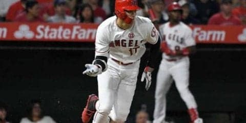 【MLB】大谷翔平、3試合連続安打！　23歳右腕に大苦戦も、7回の第4打席で内野安打