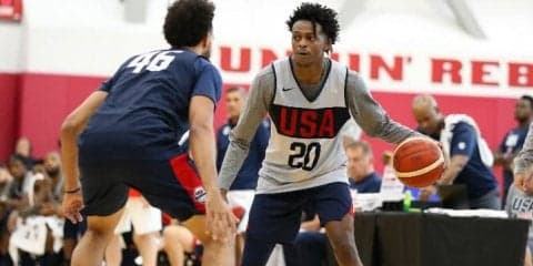 昇格組のディアロン・フォックス、辞退者続出のチームUSAを引っ張る若き司令塔に