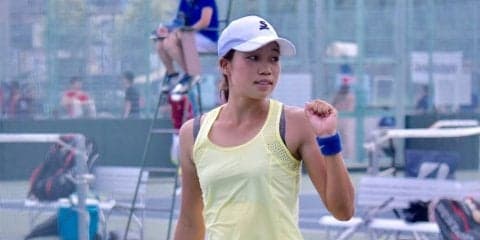 【庭球部】　吉田が１６強入りで４回戦に進出！