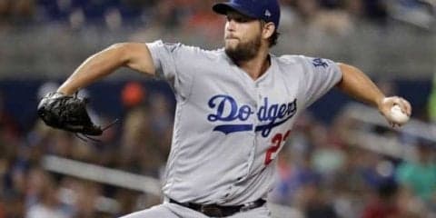 【MLB】カーショー、7回2安打無失点10Kで12勝目！　初回先頭から圧巻の7者連続奪三振