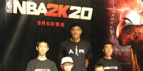 八村塁がNBA公認バスケットゲーム『NBA 2K20』オフィシャルアンバサダーに就任