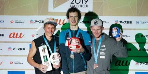 アダム・オンドラが3度目V。楢崎4位、原田7位／IFSCクライミング世界選手権2019八王子【リード男子決勝】