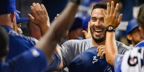 【MLB】2打席連続“サイレントトリートメント”　ド軍新人、まさかの洗礼に実況爆笑