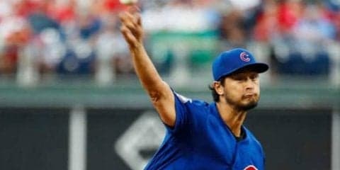 【MLB】ダルビッシュ、3億3000万ドル男ハーパーを3球三振斬り　カブスは4回で4点リード