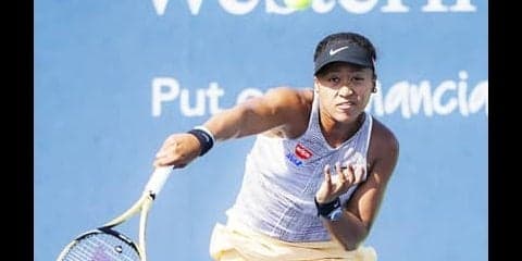 大坂なおみは勇気をもって混戦を制す。「速いサーブよりコース」