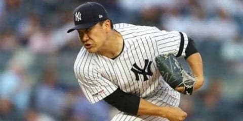 【MLB】田中将大、7回途中2失点の好投で9勝目の権利持ち降板　NYのファンは降板時に喝采