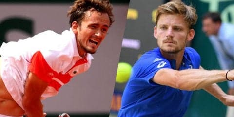 メドベージェフVSゴファン、ともにマスターズ初優勝かけた決勝。女子は世界18位キーズが元世界2位クズネツォワとの決勝