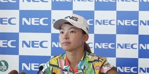 凱旋2戦目の渋野日向子は1打及ばず3位・今週は「何もしたくない（笑）」