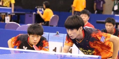 戸上/宮川、名電ペア破りインハイ制覇＜卓球・インターハイ2019　男子ダブルス＞