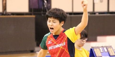 四天王寺、前人未到の7連覇　王者の強さ見せる＜卓球・インターハイ2019＞