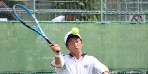 【庭球部男子】 シングルス２名が２回戦進出！