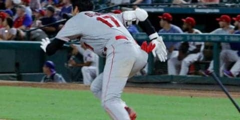【MLB】大谷翔平の“快足内野安打”にエ軍OBの名物解説も驚嘆「飛ぶように駆け抜けた」