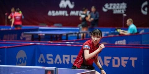 早田ひな、初戦快勝　次戦は韓国の天才15歳と＜卓球・チェコオープン＞
