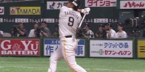 鷹・柳田、137日ぶり復活弾！　逆転勝利にお立ち台で絶叫「野球サイコー！」