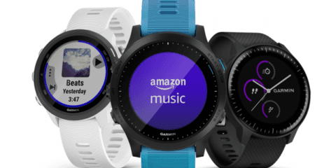 ガーミン、音楽サービス「Amazon Music」の再生がウェアラブルデバイスで可能に
