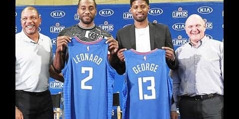 元マイクロソフトCEOのオーナーが歓喜。クリッパーズが２大スター獲得