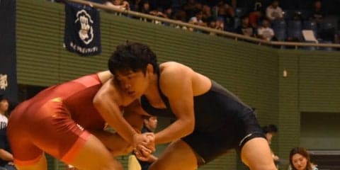 【レスリング部】　全日本インカレ、グレコで上がベスト１６で終幕