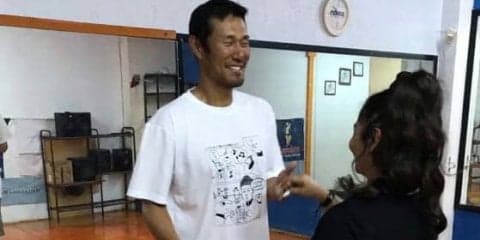 元DeNA久保康友、サルサ挑戦で現役続行に意欲！　「技術が大事になるのは野球と同じ」