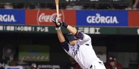 西武木村、バックスクリーンへ勝ち越し9号2ラン！　「粘って最高の結果になってよかった」