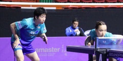 水谷/伊藤、8強入り　張本/石川に連勝＜卓球・チェコオープン＞