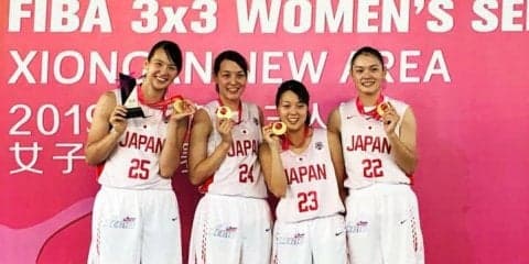 『3x3ウーマンズシリーズ』、U23日本代表が中国のA代表をファイナルで破り優勝
