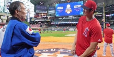 【MLB】大谷翔平が激励訪問の宇宙飛行士・野口さんに提案　宇宙空間で「遠投を見てみたい」