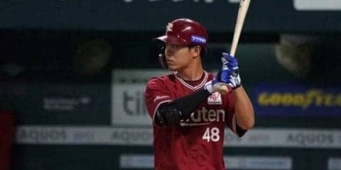 楽天ドラ6渡邊佳、プロ初本塁打が劇的同点3ラン