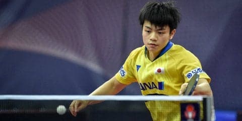 宇田幸矢、2回戦敗退　“ドイツの皇帝”に屈する＜卓球・チェコオープン＞