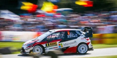 WRCドイツ：タナックが首位の座を堅持。ミーク、ラトバラと続きヤリスWRCが1-2-3位を独占