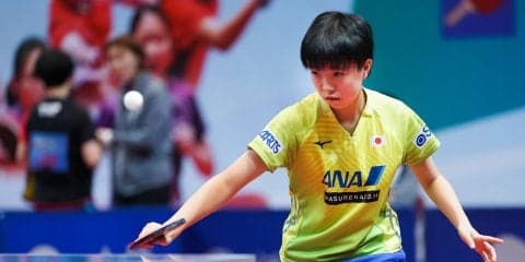 男子・吉山、女子・小塩が初優勝＜第50回全国中学校卓球大会＞