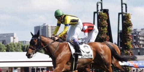 【札幌8R】武豊 エレクトロニカが差し切り！コンビを組んで3戦目のV