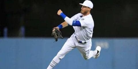 【MLB】ベリンジャーが“ド迫力守備”　カメラワークに称賛の声「良い映像だ」