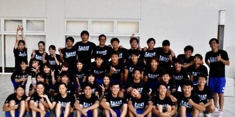 【水上競技部競泳パート】　関西学生夏季長水路公認記録会で、２名が引退
